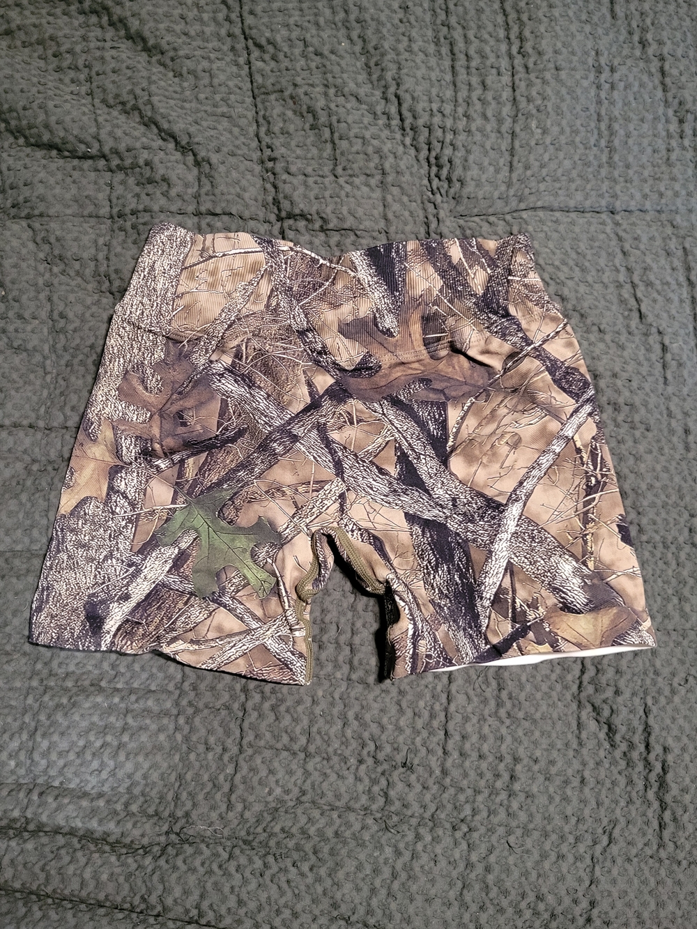 Camo Athletic Women's Shorts - Brown/Green